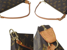 Load image into Gallery viewer, LOUIS VUITTON ルイヴィトン アクセサリーポーチ ポシェットアクセソワール M51980 モノグラム ブラウン 美品 中古 4b001166
