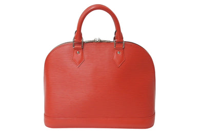 LOUIS VUITTON ルイヴィトン アルマPM ハンドバッグ M40490 エピ レザー ゴールド金具 カスティリアンレッド 美品 中古 4b001170