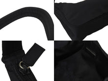 Load image into Gallery viewer, 極美品 PRADA プラダ ホーボー ハンドバッグ ワンショルダーバッグ MV515 トライアングルロゴ ナイロン ブラック 中古 4b001175