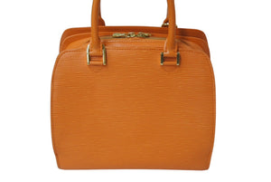 極美品 LOUIS VUITTON ルイヴィトン ポンヌフ ハンドバッグ M5205H エピレザー マンダリン ゴールド金具 中古 4b001188