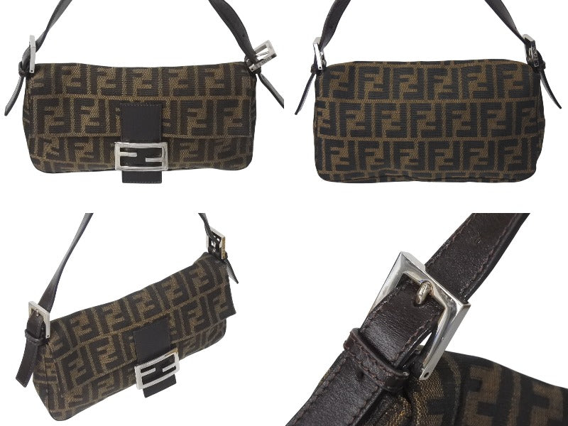 FENDI フェンディ ズッカ柄 マンマバケット ワンショルダー FENDI フェンディ ズッカ柄 マンマバケット ワンショルダー