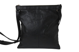 BALENCIAGA バレンシアガ ネオスケッチ ショルダーバッグ ブラック レザー 390924 黒 シルバー金具 美品 中古 4b001208