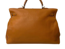 Load image into Gallery viewer, 極美品 激レア HERMES エルメス ケリー50 ハンドバック ゴールド トリヨンクレマンス シルバー金具 □N刻印 中古 4b001269