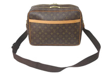 Load image into Gallery viewer, LOUIS VUITTON ルイヴィトン ショルダーバッグ リポーターGM モノグラム M45252 ブラウン ゴールド金具 美品 中古 4b001212