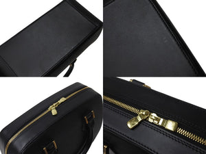 極美品 LOUIS VUITTON ルイヴィトン サブロン ハンドバッグ M52042 ブラック エピレザー ゴールド金具 中古 4b001213