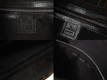 Load image into Gallery viewer, FENDI フェンディ マンマバケット ワンショルダーバッグ 26424 ズッカ柄 ブラウン キャンバス レザー シルバー金具 美品 中古 4b001231