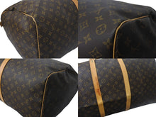 Load image into Gallery viewer, LOUIS VUITTON ルイヴィトン キーポル60 ボストンバッグ M41422 モノグラム PVC レザー ブラウン 美品 中古 4b001236