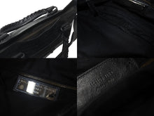 Load image into Gallery viewer, BALENCIAGA バレンシアガ ハンドバッグ ファースト ブラック レザー 103208 ブラック金具 美品 中古 4b001267