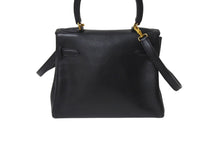 Load image into Gallery viewer, エルメス HERMES ○V刻印 ミニケリー 20 ブラック ヴォーガリバー 内縫い 2WAY ショルダーバッグ 美品 中古 4b001272