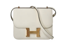 Load image into Gallery viewer, 新品同様 HERMES エルメス ショルダーバッグ ミニ コンスタンス3 ナタ ローズゴールド金具 エプソン Y刻印 中古 4b001276