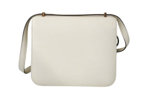 新品同様 HERMES エルメス ショルダーバッグ ミニ コンスタンス3 ナタ ローズゴールド金具 エプソン Y刻印 中古 4b001276
