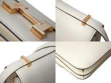 Load image into Gallery viewer, 新品同様 HERMES エルメス ショルダーバッグ ミニ コンスタンス3 ナタ ローズゴールド金具 エプソン Y刻印 中古 4b001276