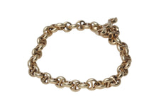 Load image into Gallery viewer, 極美品 HOORSENBUHS ホーセンブース OPEN-LINK BRACELET オープンリンクブレスレット 重量約32.1g 全長約18cm 18K 6PD 中古 4b001292
