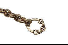 Load image into Gallery viewer, 極美品 HOORSENBUHS ホーセンブース OPEN-LINK BRACELET オープンリンクブレスレット 重量約32.1g 全長約18cm 18K 6PD 中古 4b001292