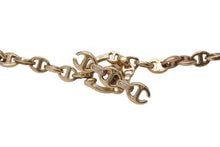 Load image into Gallery viewer, 極美品 HOORSENBUHS ホーセンブース OPEN-LINK NECKLACE オープンリンクネックレス 重量約29.8g 全長約41cm 18K 14PD 中古 4b001292