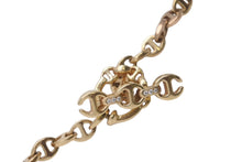 Load image into Gallery viewer, 極美品 HOORSENBUHS ホーセンブース OPEN-LINK NECKLACE オープンリンクネックレス 重量約29.8g 全長約41cm 18K 14PD 中古 4b001292