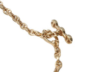 Load image into Gallery viewer, 極美品 HOORSENBUHS ホーセンブース OPEN-LINK NECKLACE オープンリンクネックレス 重量約41.5g 全長約61cm 18K 14PD 中古 4b001293