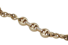 Load image into Gallery viewer, 極美品 HOORSENBUHS ホーセンブース OPEN-LINK NECKLACE オープンリンクネックレス 重量約41.5g 全長約61cm 18K 14PD 中古 4b001293