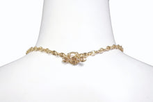 Load image into Gallery viewer, 極美品 HOORSENBUHS ホーセンブース OPEN-LINK NECKLACE オープンリンクネックレス 重量約41.5g 全長約61cm 18K 14PD 中古 4b001293