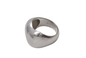 Bijou de M ビジュードエム Plump Heart ぷっくりハートリング 指輪 重量約8.3g サイズ9号 シルバー SILVER刻印 美品 中古 4b001306