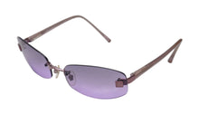 Load image into Gallery viewer, 極美品 CHANEL シャネル リムレス サングラス 4067 c.225/90 サイズ57□18 130 ココマーク パープル 中古 4b001360
