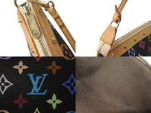 Load image into Gallery viewer, 極美品 LOUIS VUITTON ルイヴィトン ポシェットアクセソワール アクセサリーポーチ M92648 モノグラム マルチカラー ブラック 中古 4b001381