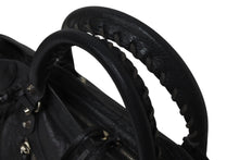 Load image into Gallery viewer, BALENCIAGA バレンシアガ The City ザシティ トートバッグ ハンドバッグ レザー グレー シルバー金具 美品 中古 4b001388