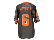 Load image into Gallery viewer, NFL team apparel アメリカンフットボール ゲームシャツ 半袖 ca43063 サイズ XL メッシュ プリント オレンジ マルチカラー 美品 中古 4b001406
