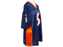 Load image into Gallery viewer, Reebok リーボック REEBOK NFL Broncos Cutler リーボック フットボール アメフト ゲームシャツ ネイビー サイズ XL 美品 中古 4b001409