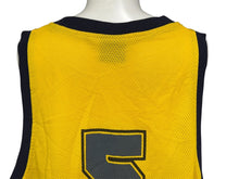 Load image into Gallery viewer, Indiana Pacers インディアナ・ペイサーズ バスケットボール ゲームシャツ ノースリーブ サイズL イエロー 美品 中古 4b001412