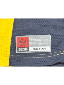 Indiana Pacers インディアナ・ペイサーズ バスケットボール ゲームシャツ ノースリーブ サイズL イエロー 美品 中古 4b001412