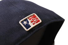 Load image into Gallery viewer, 極美品 Hellstar ヘルスター BaseballCap ベースボールキャップ 帽子 CHINA製 ネイビー ホワイト レッド サイズ7 1/2 中古 4b001416