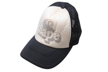 Load image into Gallery viewer, A BATHING APE アベイシングエイプ BABY MILO STORE ベイビーマイロストア BAPE キャップ 帽子 ホワイト ブラック 良品 中古 4b001421