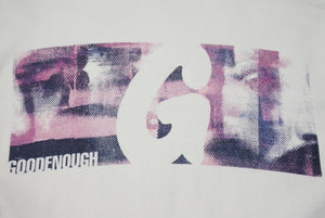GOOD ENOUGH グッドイナフ G Logo グラフィック Tシャツ ロゴ 90s ホワイト サイズM コットン 美品 中古 4b001422