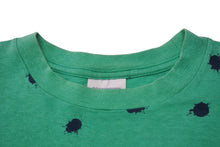 Load image into Gallery viewer, GOOD ENOUGH グッドイナフ G Logo ポケットTシャツ ロゴ 90s ペイント総柄 グリーン サイズM コットン 美品 中古 4b001423