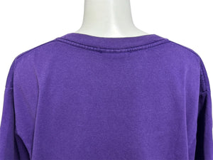 GOOD ENOUGH グッドイナフ G Logo ドット柄 半袖Tシャツ ロゴ 90s パープル コットン 美品 中古 4b001426