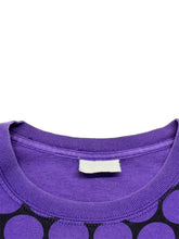 Load image into Gallery viewer, GOOD ENOUGH グッドイナフ G Logo ドット柄 半袖Tシャツ ロゴ 90s パープル コットン 美品 中古 4b001426