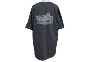 HARLEY DAVIDSON ハーレーダヴィッドソン EMPIRE NEW ROCHELLE NEW YORK 半袖Tシャツ サイズL 中古 4b001428