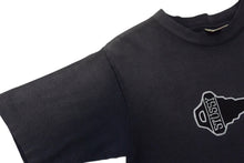 画像をギャラリービューアに読み込む, OLD STUSSY オールドステューシー VINTAGE ヴィンテージ 90&#39;s 半袖Tシャツ サイズS キーモチーフ サンフェード系 ネイビー 良品 中古 4b001431 