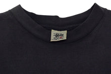 画像をギャラリービューアに読み込む, OLD STUSSY オールドステューシー VINTAGE ヴィンテージ 90&#39;s 半袖Tシャツ サイズS キーモチーフ サンフェード系 ネイビー 良品 中古 4b001431 