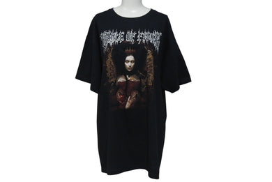 極美品 CRADLE OF FILTH クレイドル オブ フィルス THE SPAWN OF LOVE AND WAR VINTAGE ヴィンテージ Tシャツ サイズL ブラック 中古 4b001435