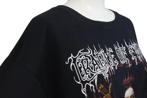 極美品 CRADLE OF FILTH クレイドル オブ フィルス THE SPAWN OF LOVE AND WAR VINTAGE ヴィンテージ Tシャツ サイズL ブラック 中古 4b001435