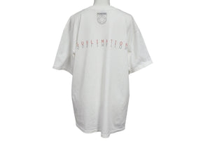極美品 GOODENOUGH グッドイナフ GEDEVIL グッドイナフデビル 半袖Tシャツ サイズM プリント ホワイト 中古 4b001436
