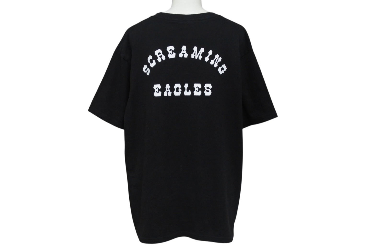 TENDERLOIN - 極美品 TENDERLOIN テンダーロイン SCREAMING EAGLES Tee スクリーミング イーグル 半袖Tシャツ ブラック 復刻 サイズL 中古 4b001438 極美品 TENDERLOIN テンダーロイン SCREAMING EAGLES Tee