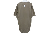 Load image into Gallery viewer, GOOD ENOUGH グッドイナフ ドッグ 総柄 半袖Tシャツ 犬 90s ブラウン 背面パッチ コットン 美品 中古 4b001440