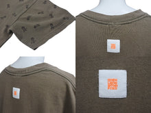 Load image into Gallery viewer, GOOD ENOUGH グッドイナフ ドッグ 総柄 半袖Tシャツ 犬 90s ブラウン 背面パッチ コットン 美品 中古 4b001440