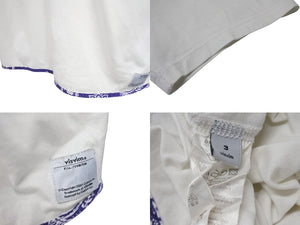 VISVIM ビズビム DOUBLE SCOOP HENLEY ヘンリーネック 半袖Tシャツ 0112105009007 ホワイト サイズ3 美品 中古 4b001442