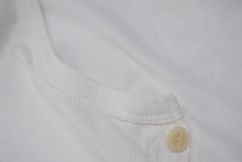 Load image into Gallery viewer, VISVIM ビズビム DOUBLE SCOOP HENLEY ヘンリーネック 半袖Tシャツ 0112105009007 ホワイト サイズ3 美品 中古 4b001442