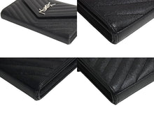 Load image into Gallery viewer, SAINT LAURENT サンローラン キルティング チェーンショルダーバック 377828 レザー ブラック ゴールド金具 美品 中古 4b001470