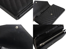 Load image into Gallery viewer, SAINT LAURENT サンローラン キルティング チェーンショルダーバック 377828 レザー ブラック ゴールド金具 美品 中古 4b001470